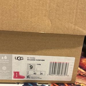 Classic Clear Mini Ugg